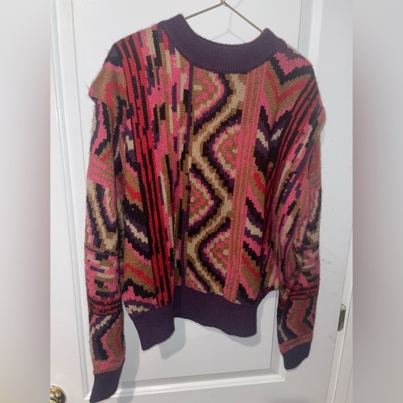 FARM Rio Multicolor Crew Neck Sweater - Picture 5 of 11